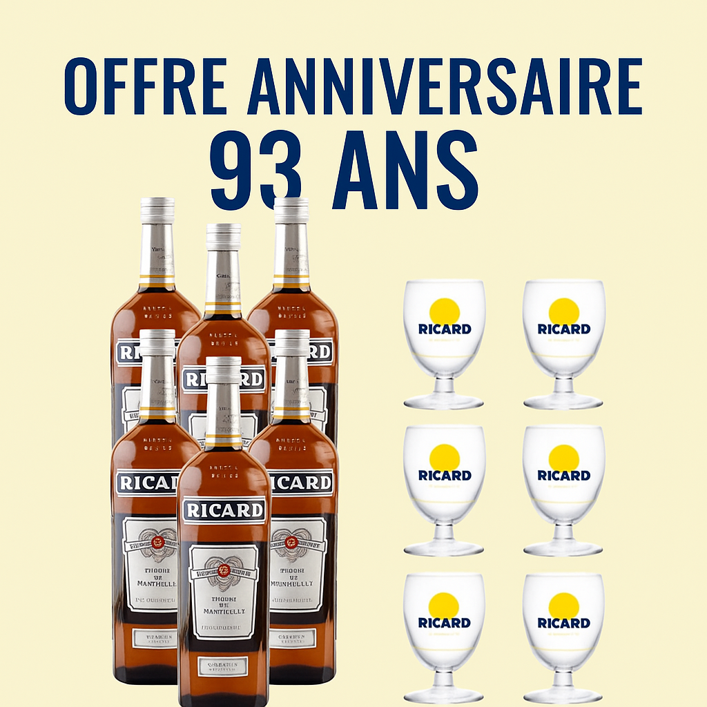 🎉 Offre Anniversaire Ricard — 93 Ans 🎉