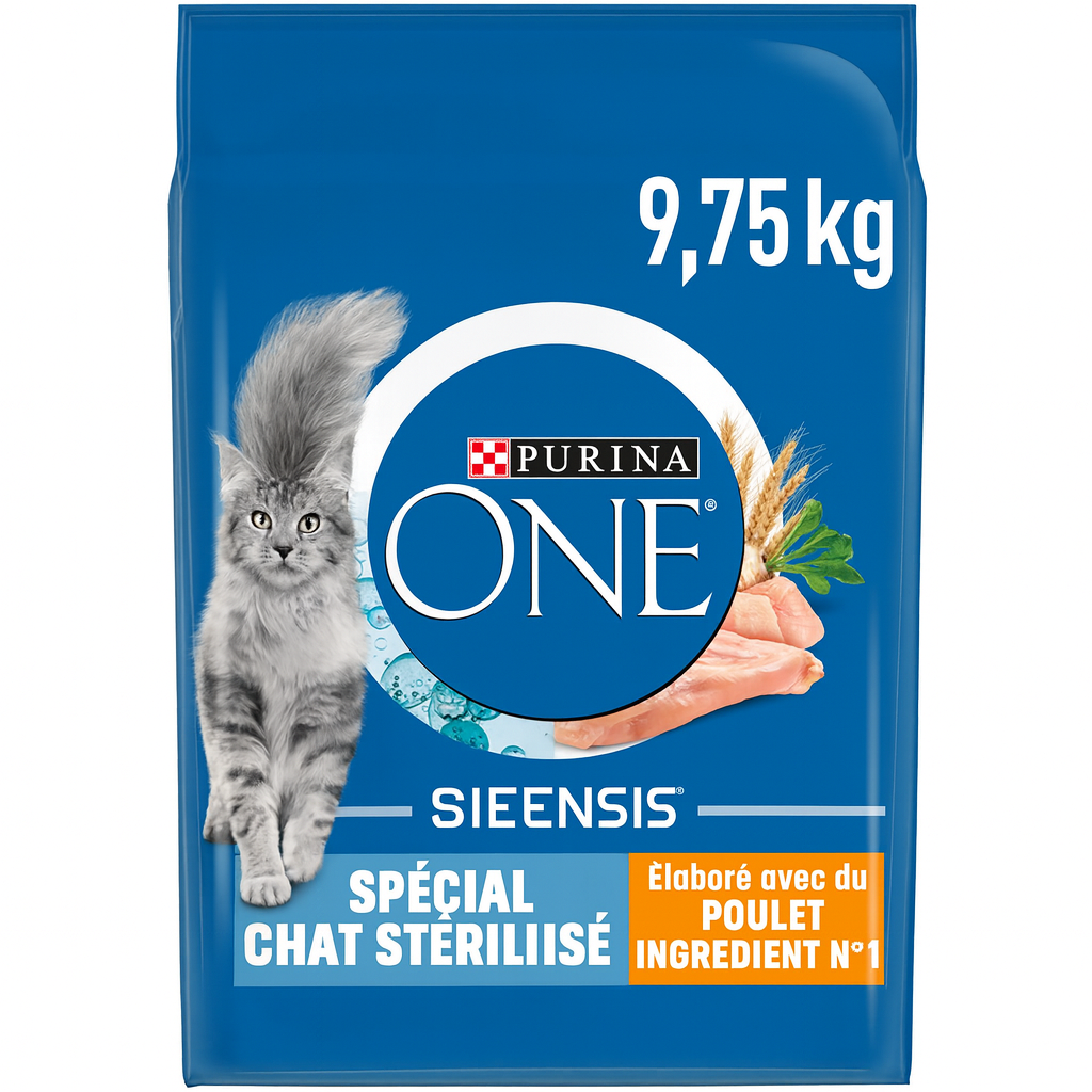 Croquettes chat adulte - Purina One (9.75kg)